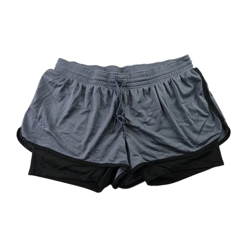 Champion Athletic Running Workout Shorts Gray Women’s Size XXL